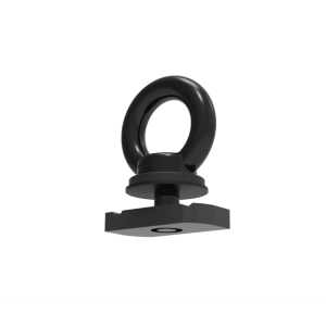 XC333 - M8 Eye Bolt Black Stainless Steel WLL100kgs Pack 4