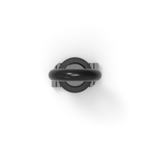 XC333 - M8 Eye Bolt Black Stainless Steel WLL100kgs Pack 4