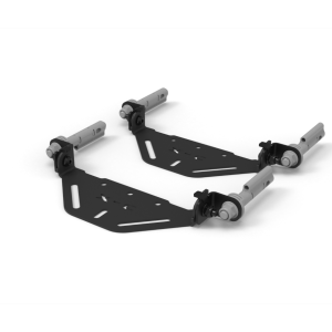 XC340 - Universal Folding flush Max Trax mounting brackets