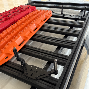 XC340 - Universal Folding flush Max Trax mounting brackets